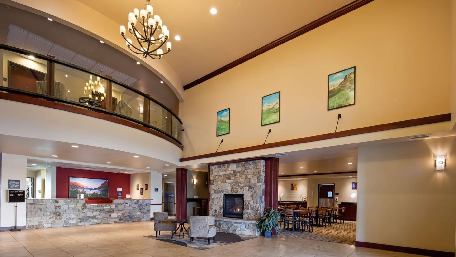 Best Western Shelby Inn & Suites interior in Shelby, MT — gallery photo 2