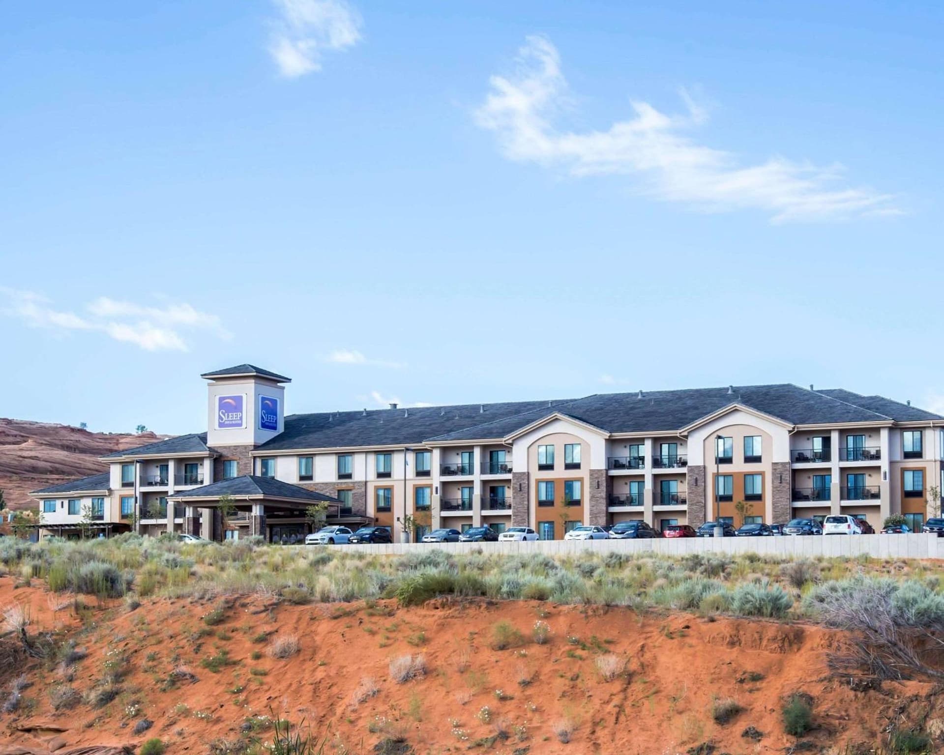 Sleep Inn & Suites Page at Lake Powell property views in Page, AZ — gallery photo 3