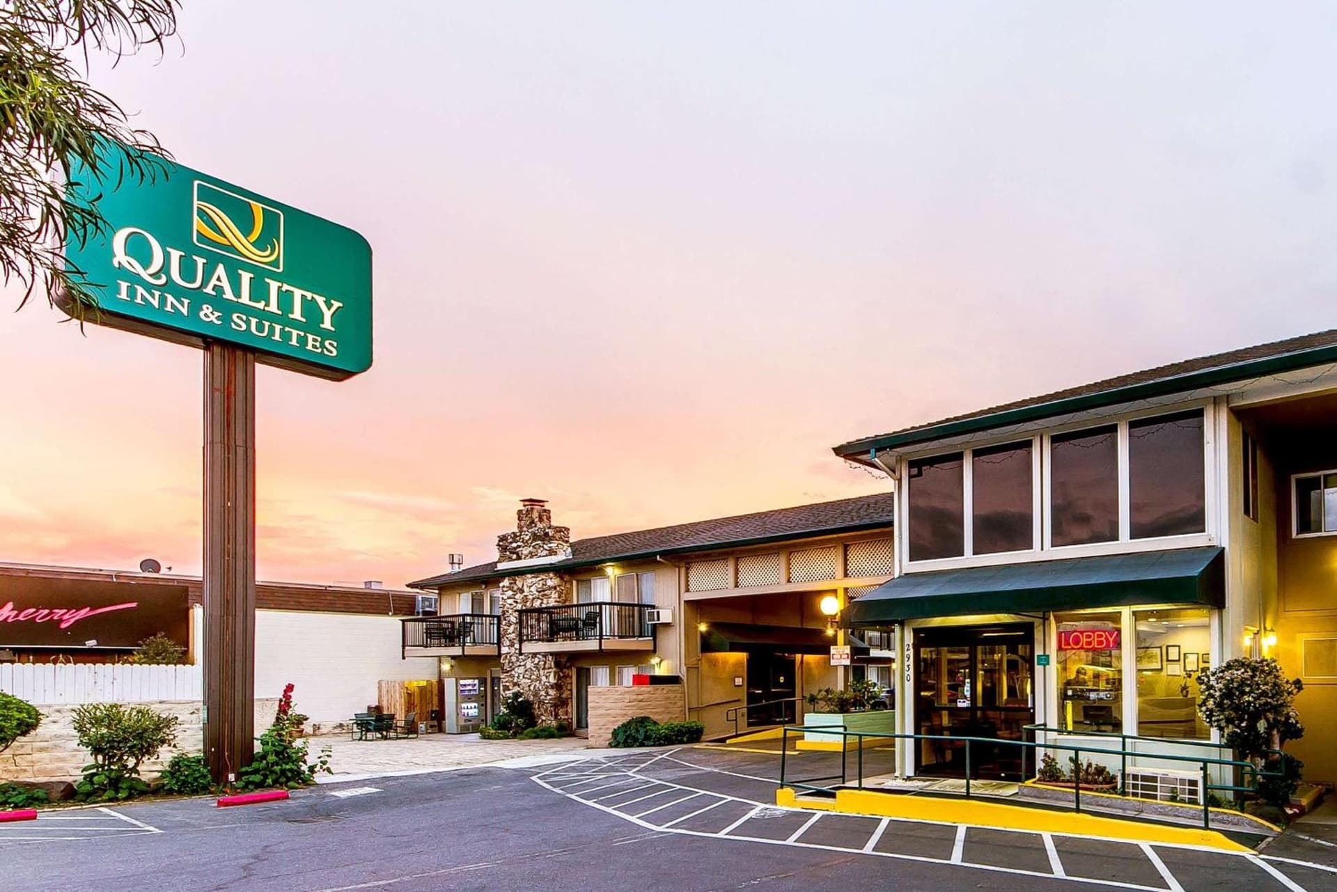 Quality Inn & Suites Silicon Valley exterior or lobby in Santa Clara, CA — main listing photo