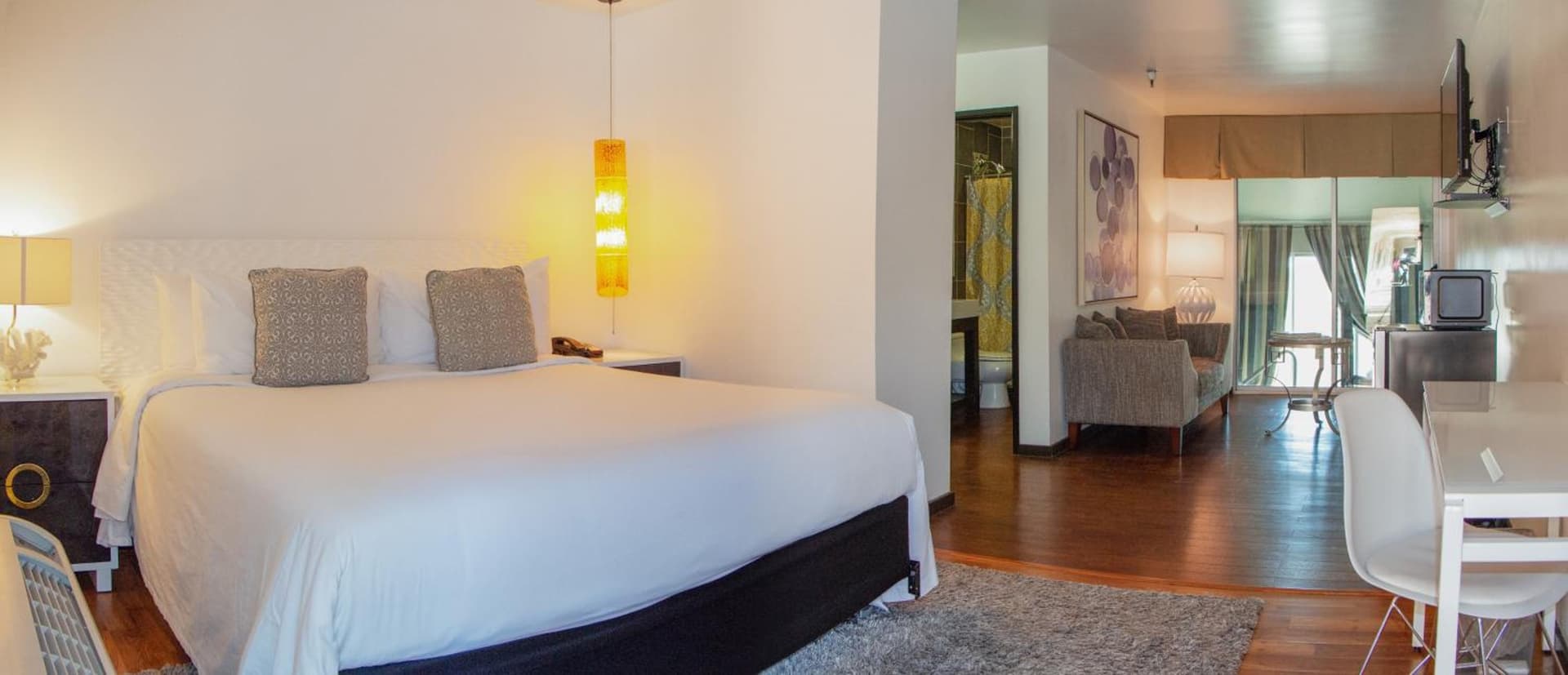 Aqua Soleil Hotel and Mineral Water Spa property views in Desert Hot Springs, CA — gallery photo 3