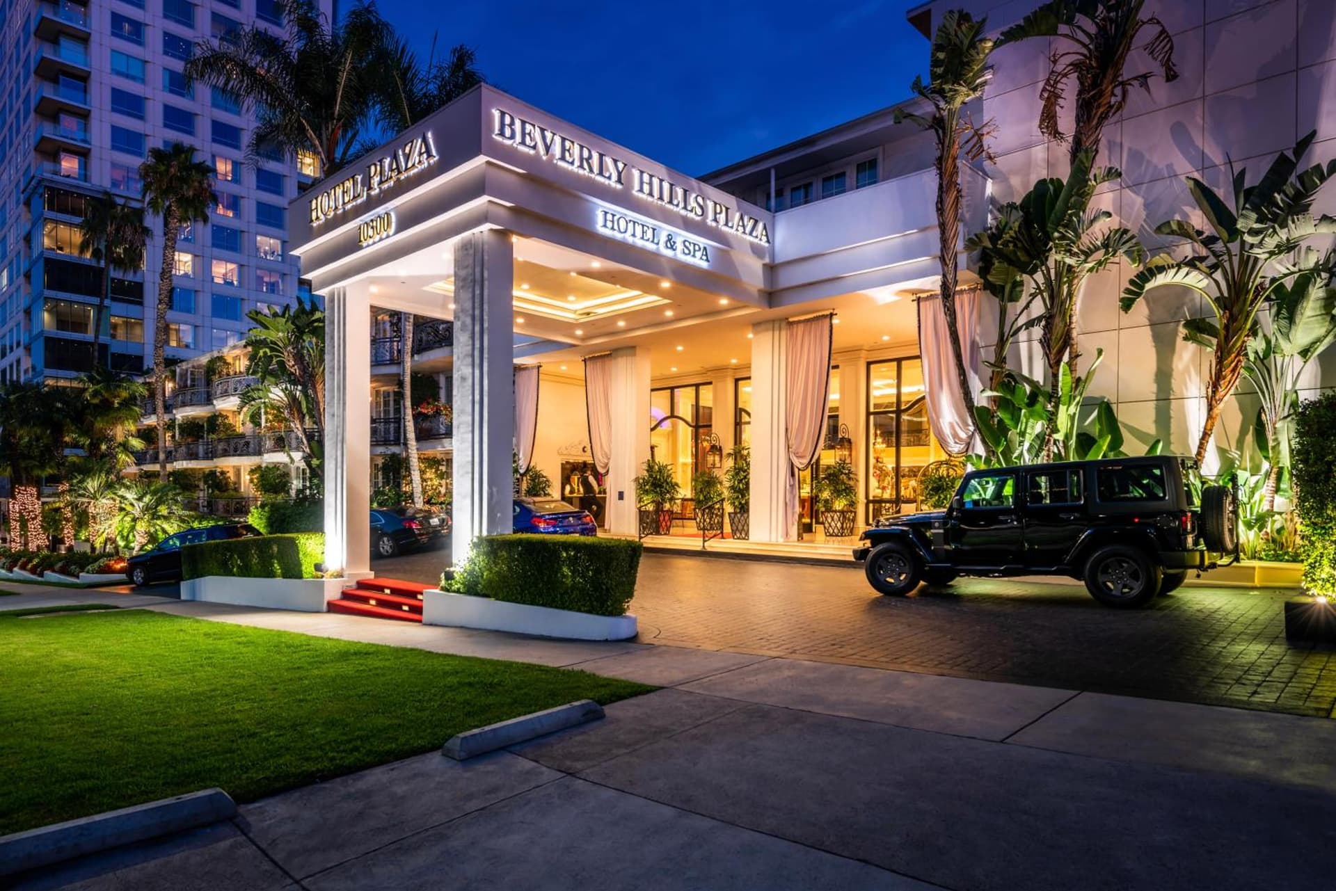 Beverly Hills Plaza Hotel & Spa exterior or lobby in Los Angeles, CA — main listing photo