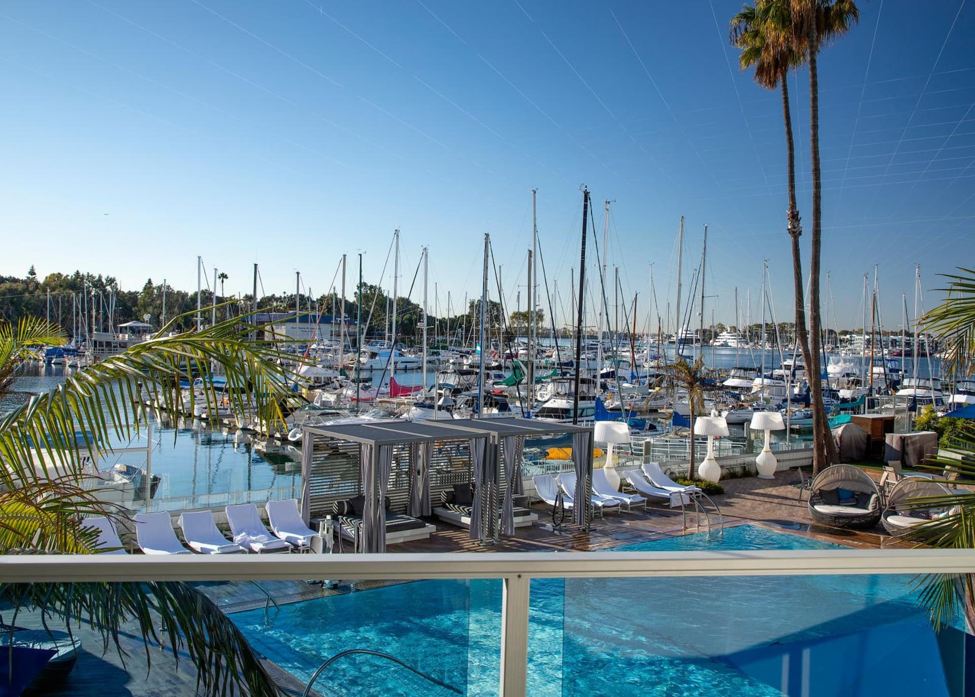 Marina del Rey Hotel property views in Los Angeles, CA — gallery photo 3