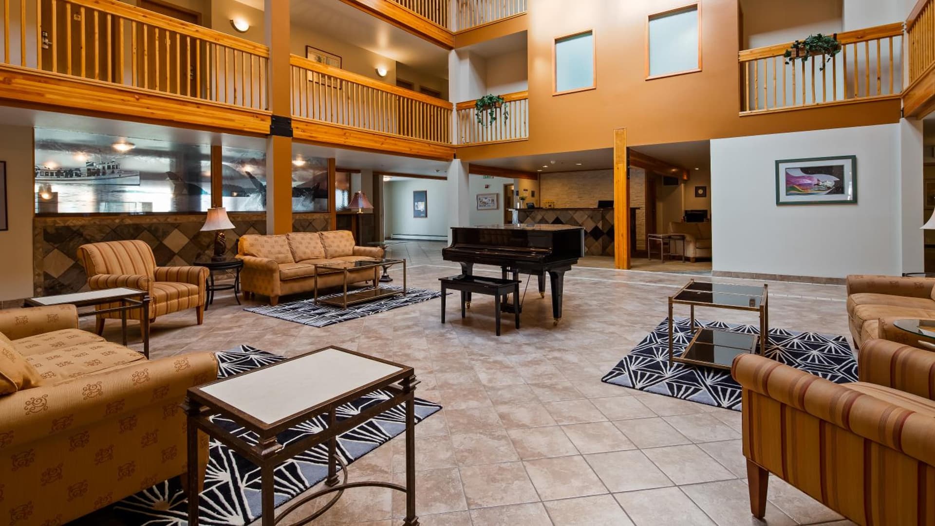 Hotel Edgewater interior in Seward, AK — gallery photo 2