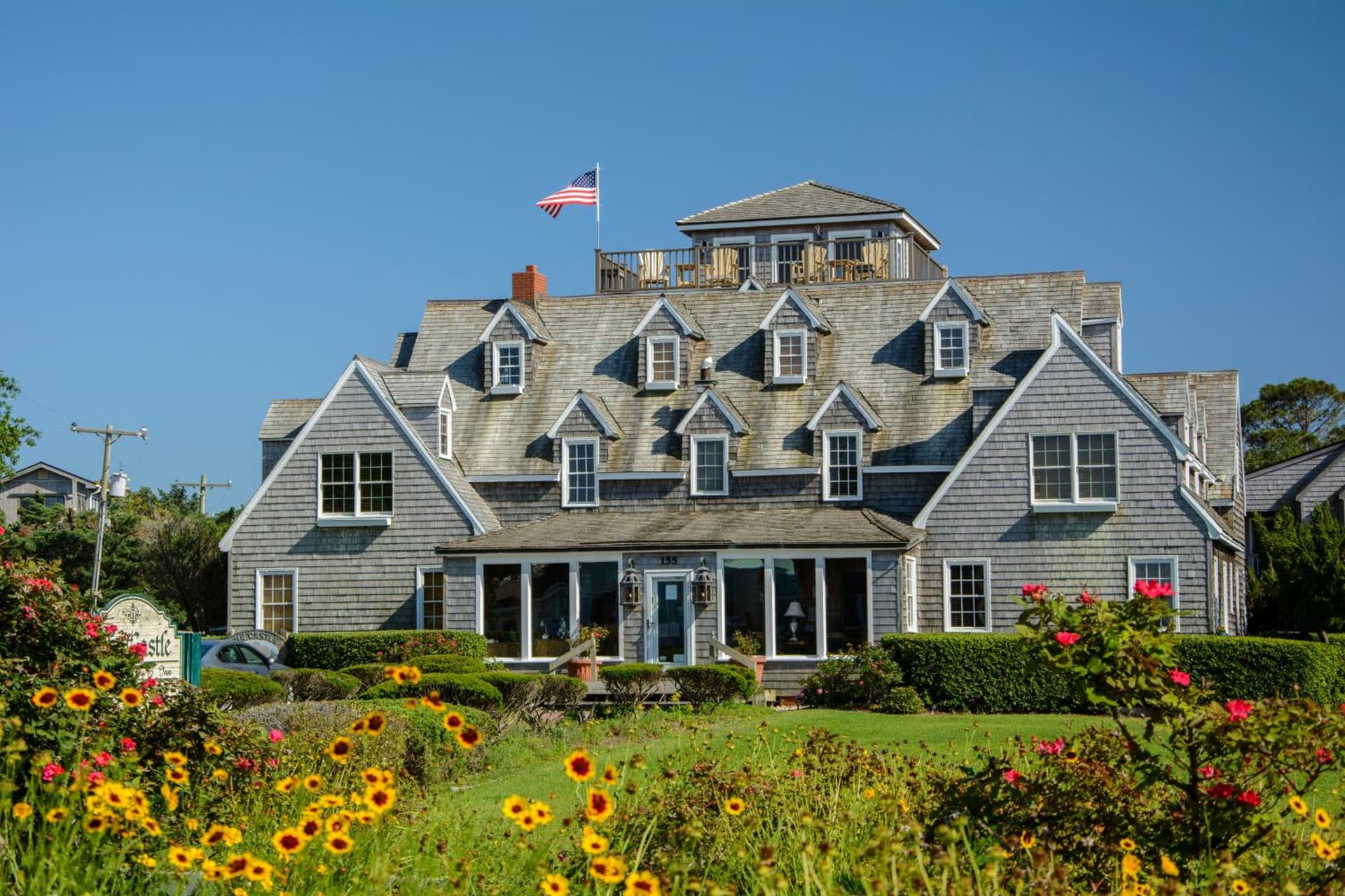 The Castle Inn at Silver Lake property views in Ocracoke, NC — gallery photo 3