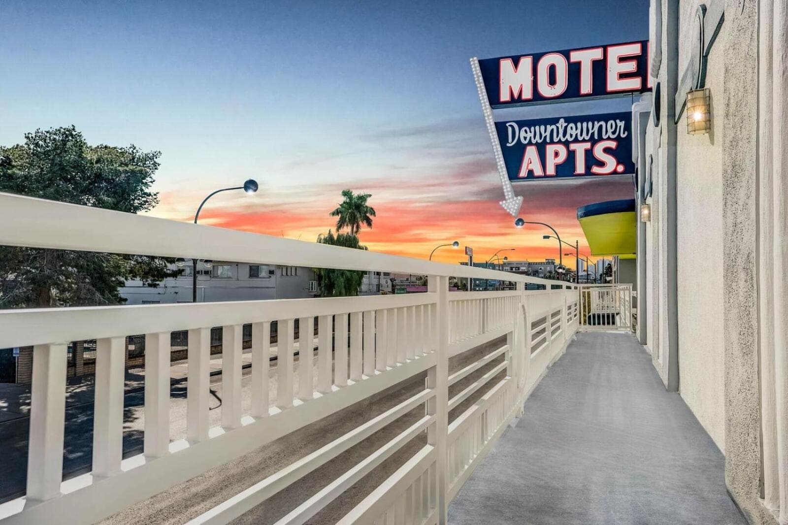 Downtowner Boutique Hotel property views in Las Vegas, NV — gallery photo 3