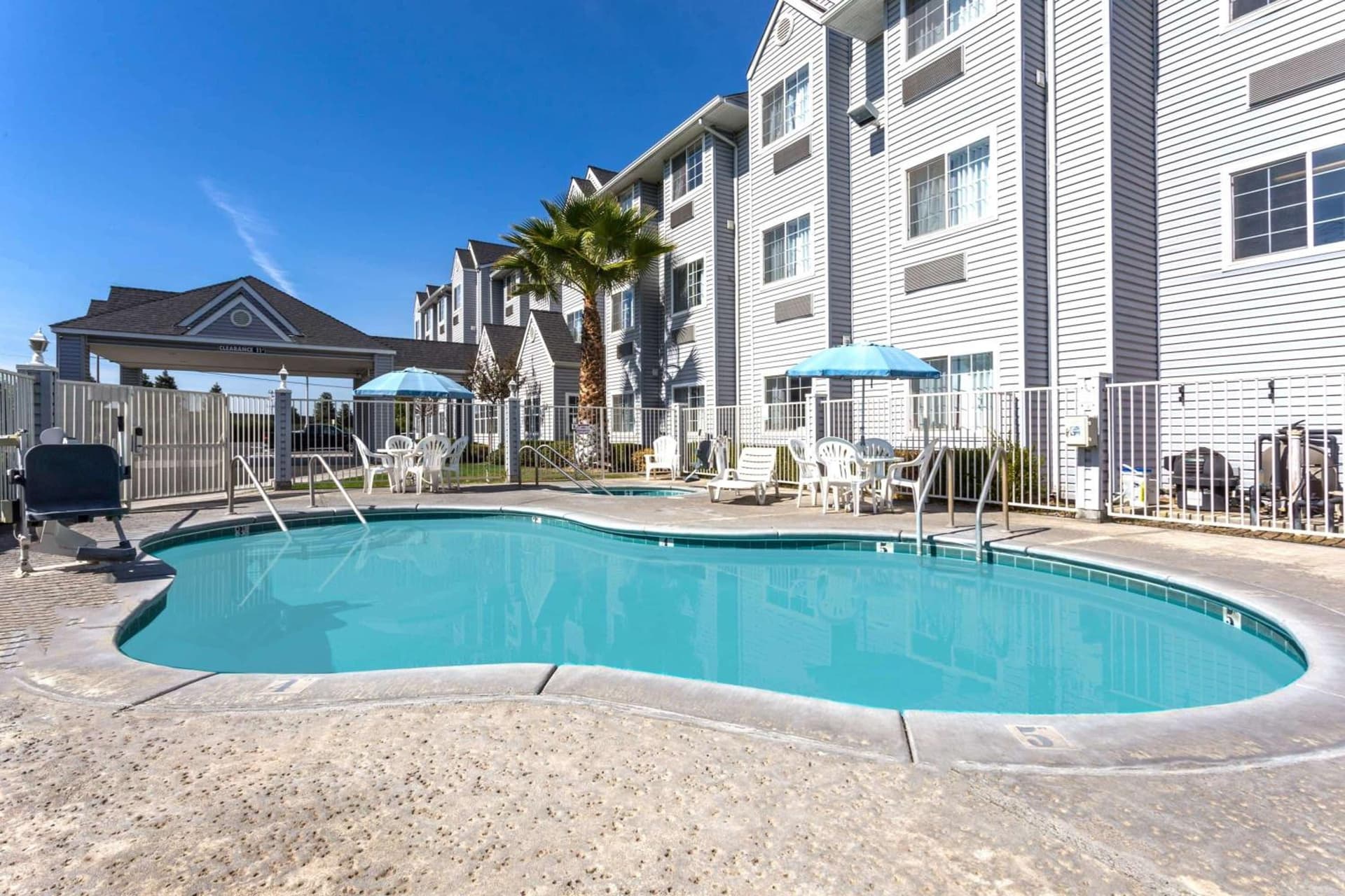 Microtel Inn & Suites Modesto property views in Ceres, CA — gallery photo 3