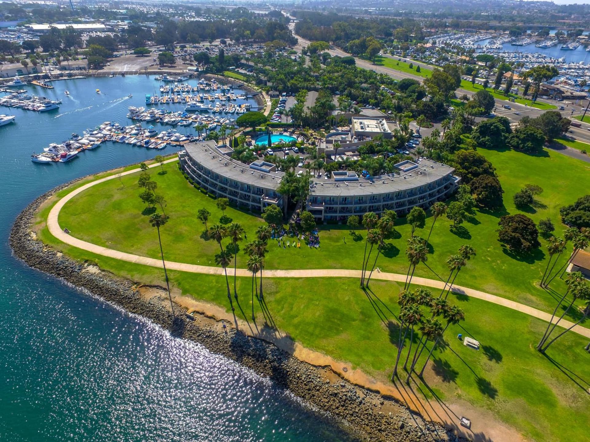 The Dana on Mission Bay featured exterior or lobby in San Diego, CA — similar hotel