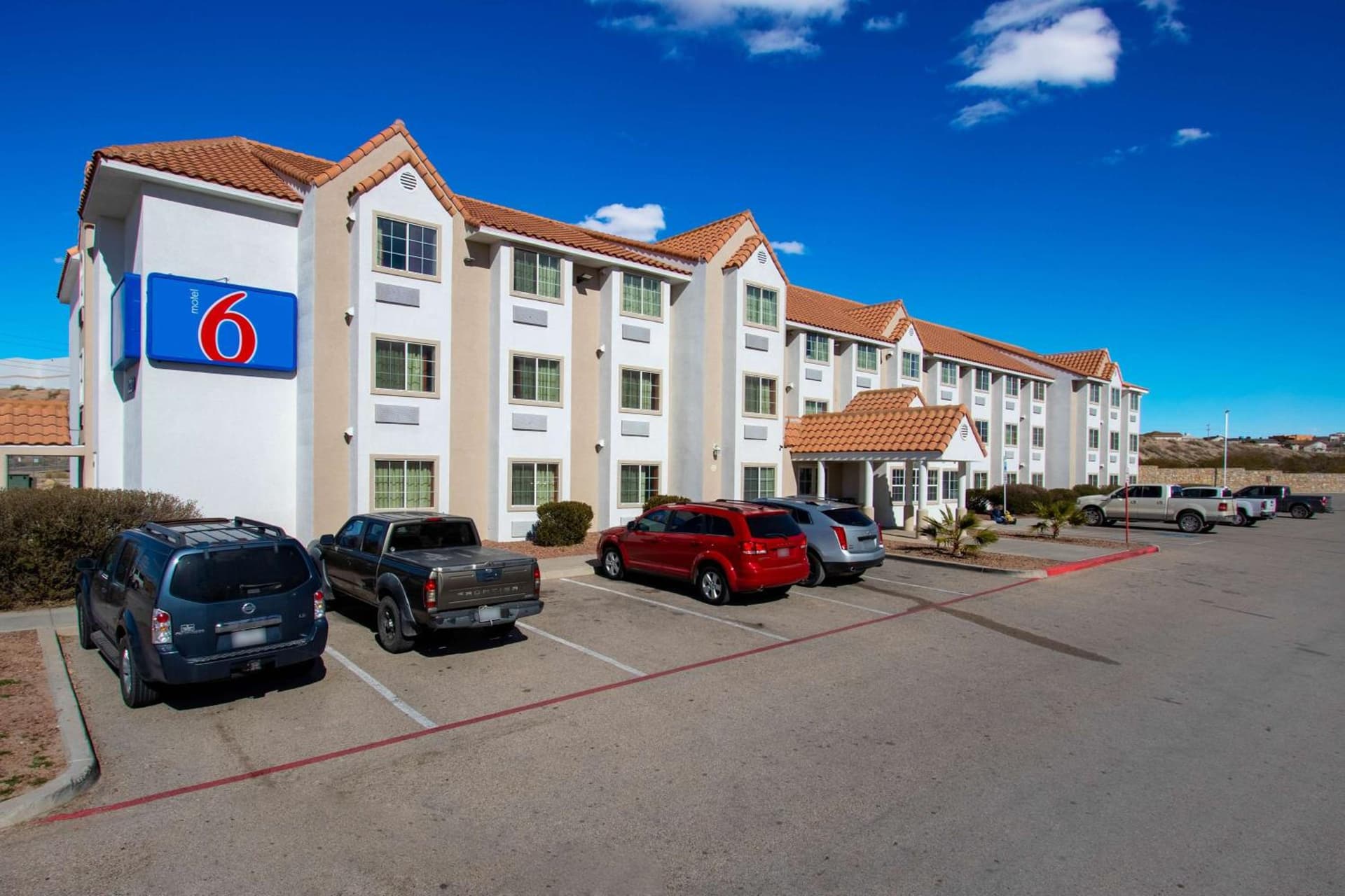 Motel 6-El Paso, TX - Southeast exterior or lobby in El Paso, TX — main listing photo