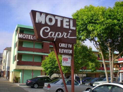 Motel Capri interior in San Francisco, CA — gallery photo 2