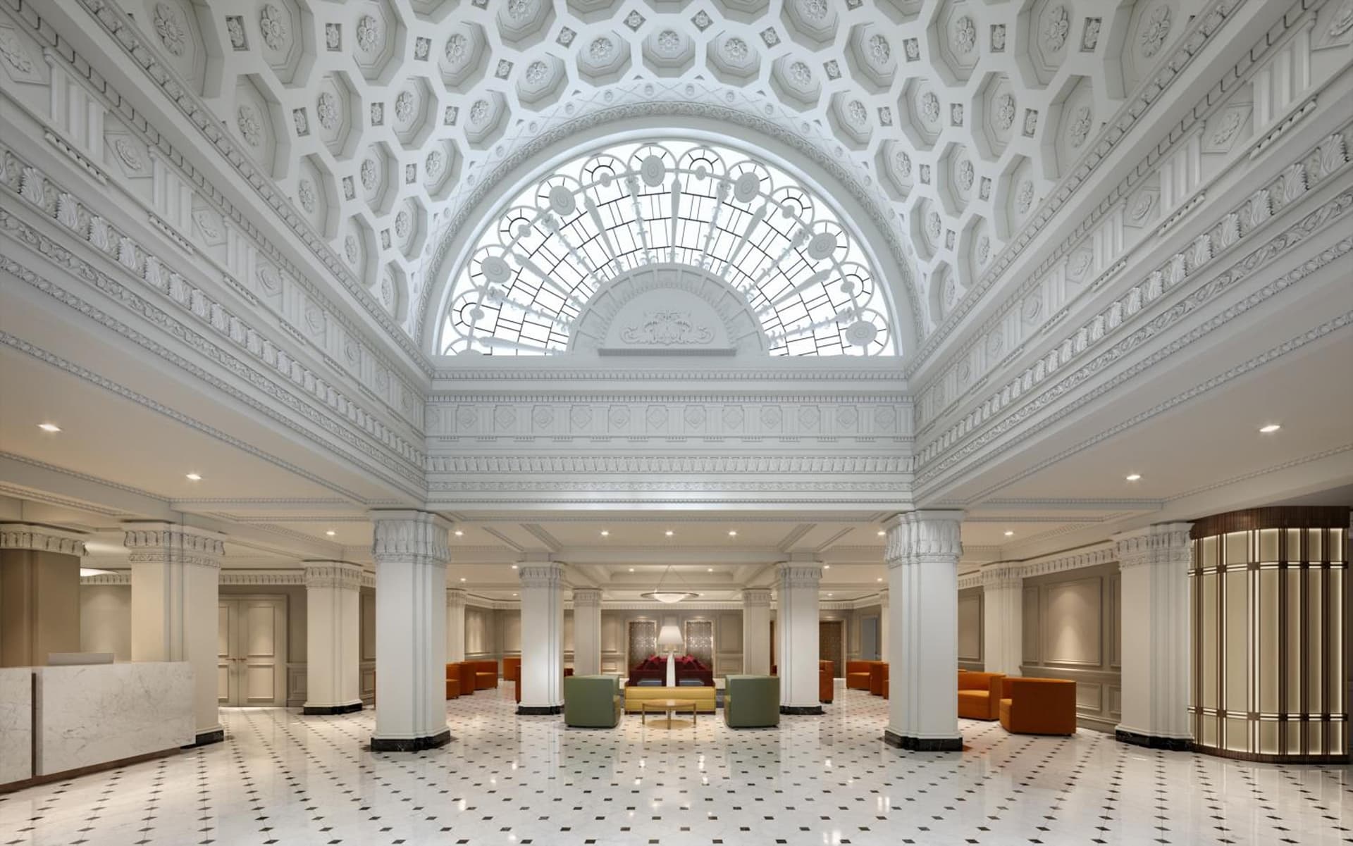 Hamilton Hotel - Washington DC interior in Washington, DC — gallery photo 2
