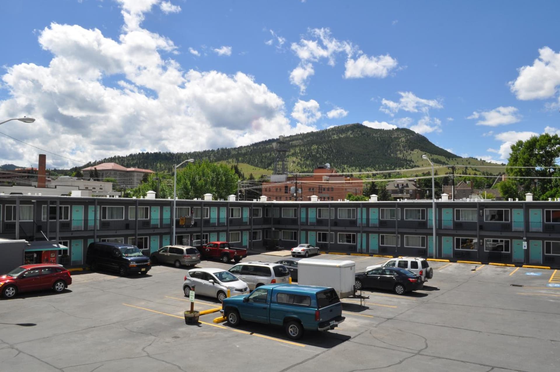 Budget Inn Express Helena property views in Helena, MT — gallery photo 3