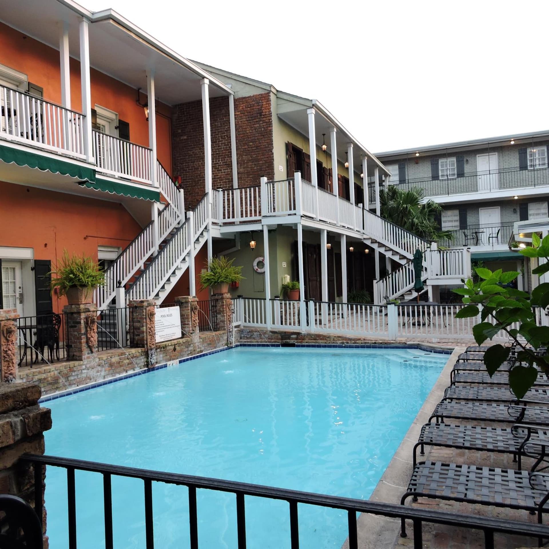 New Orleans Courtyard Hotel by the French Quarter property views in New Orleans, LA — gallery photo 3