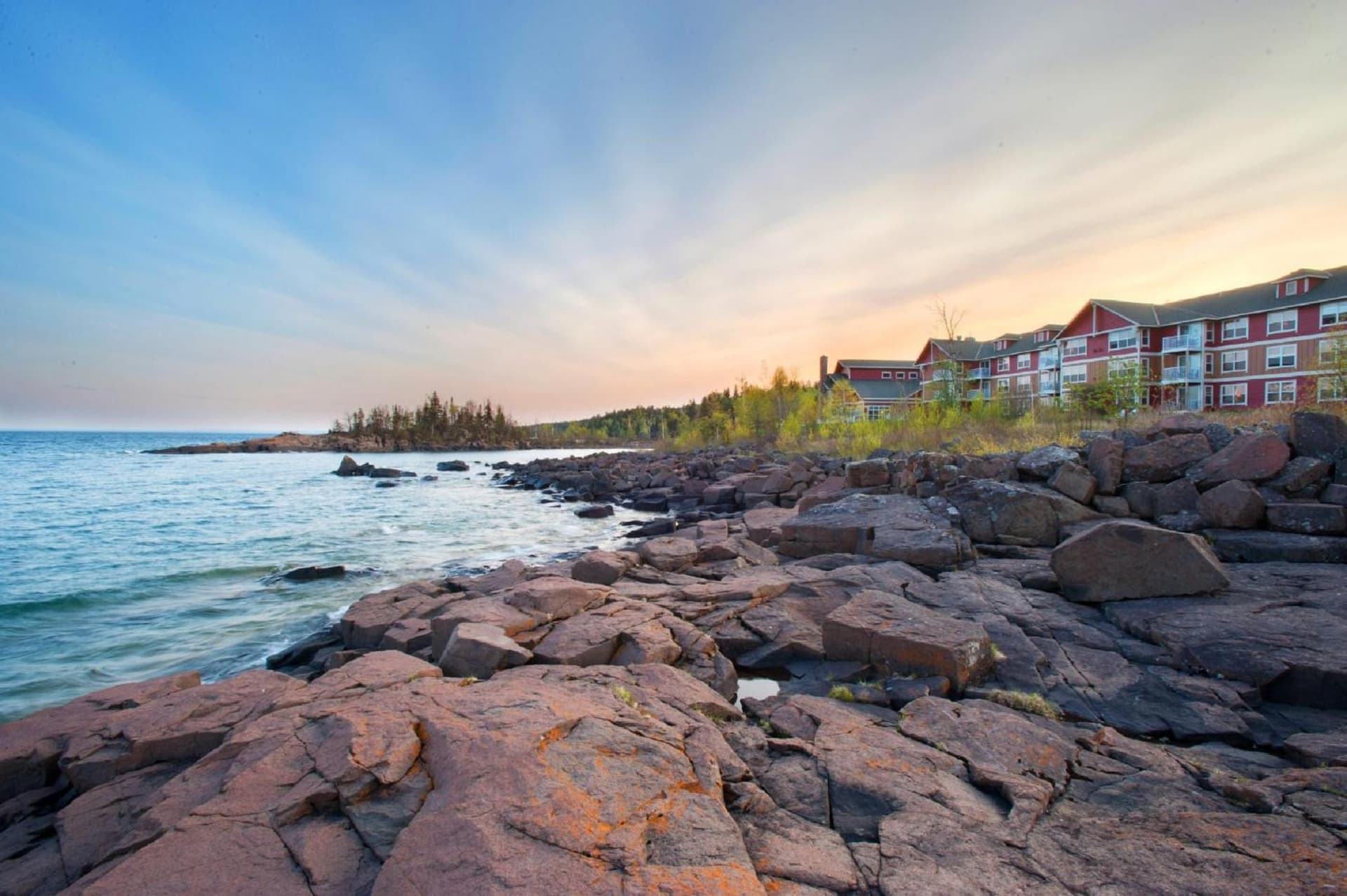 Cove Point Lodge featured exterior or lobby in Beaver Bay, MN — similar hotel