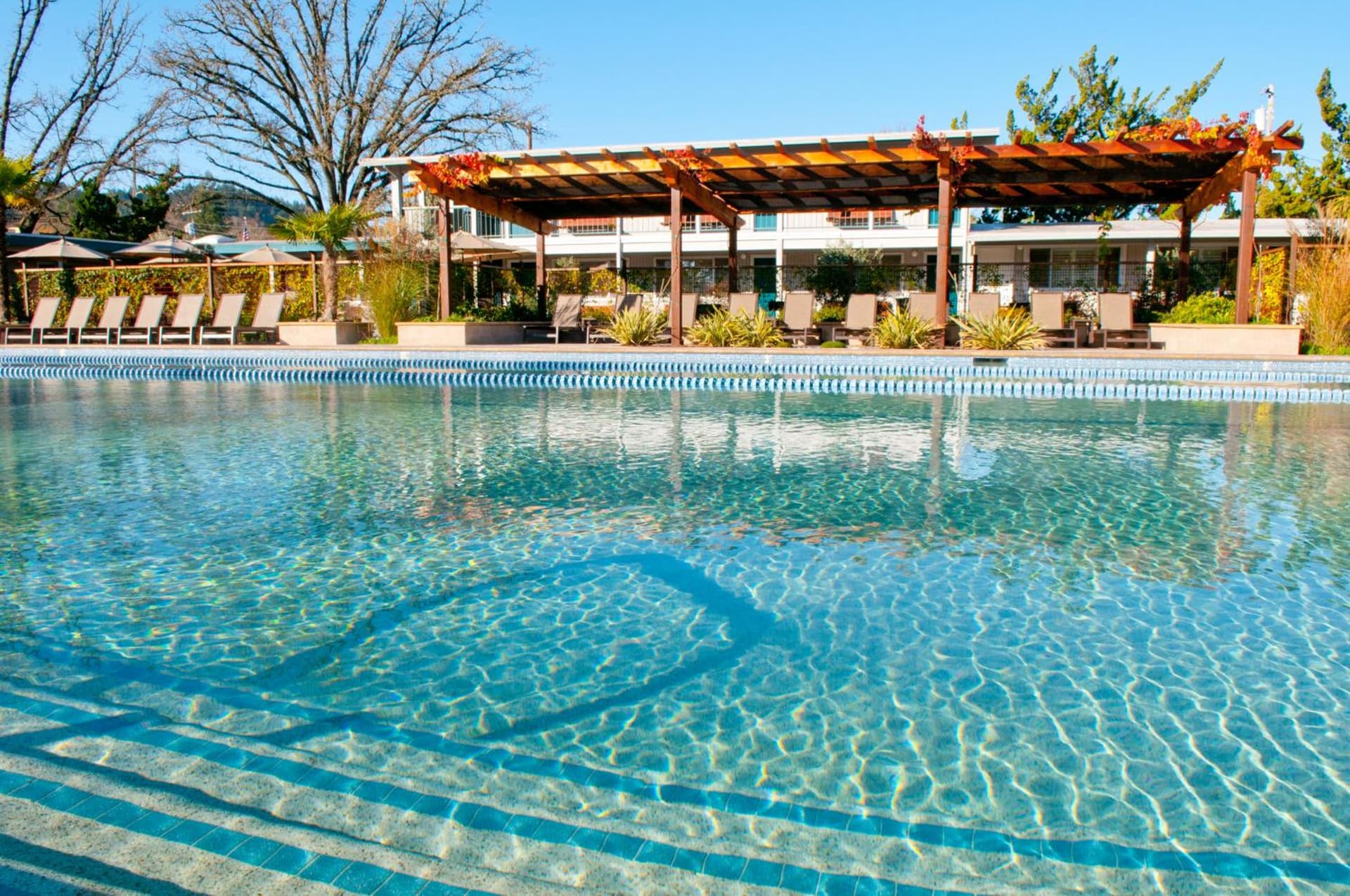 Calistoga Spa Hot Springs - Authentic Hot Springs Spa & Resort property views in Calistoga, CA — gallery photo 3