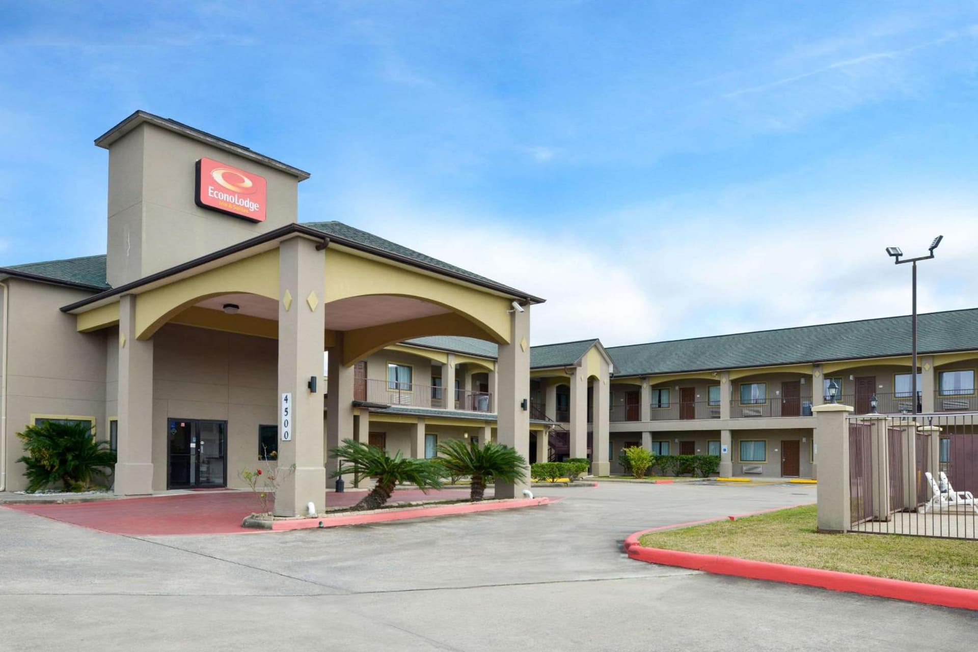Econo Lodge Inn & Suites Port Arthur near Sabine Pass featured exterior or lobby in Port Arthur, TX — similar hotel