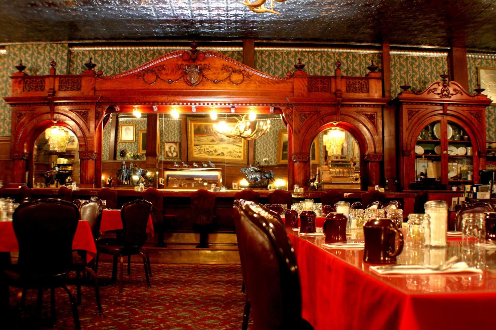 Irma Hotel interior in Cody, WY — gallery photo 2