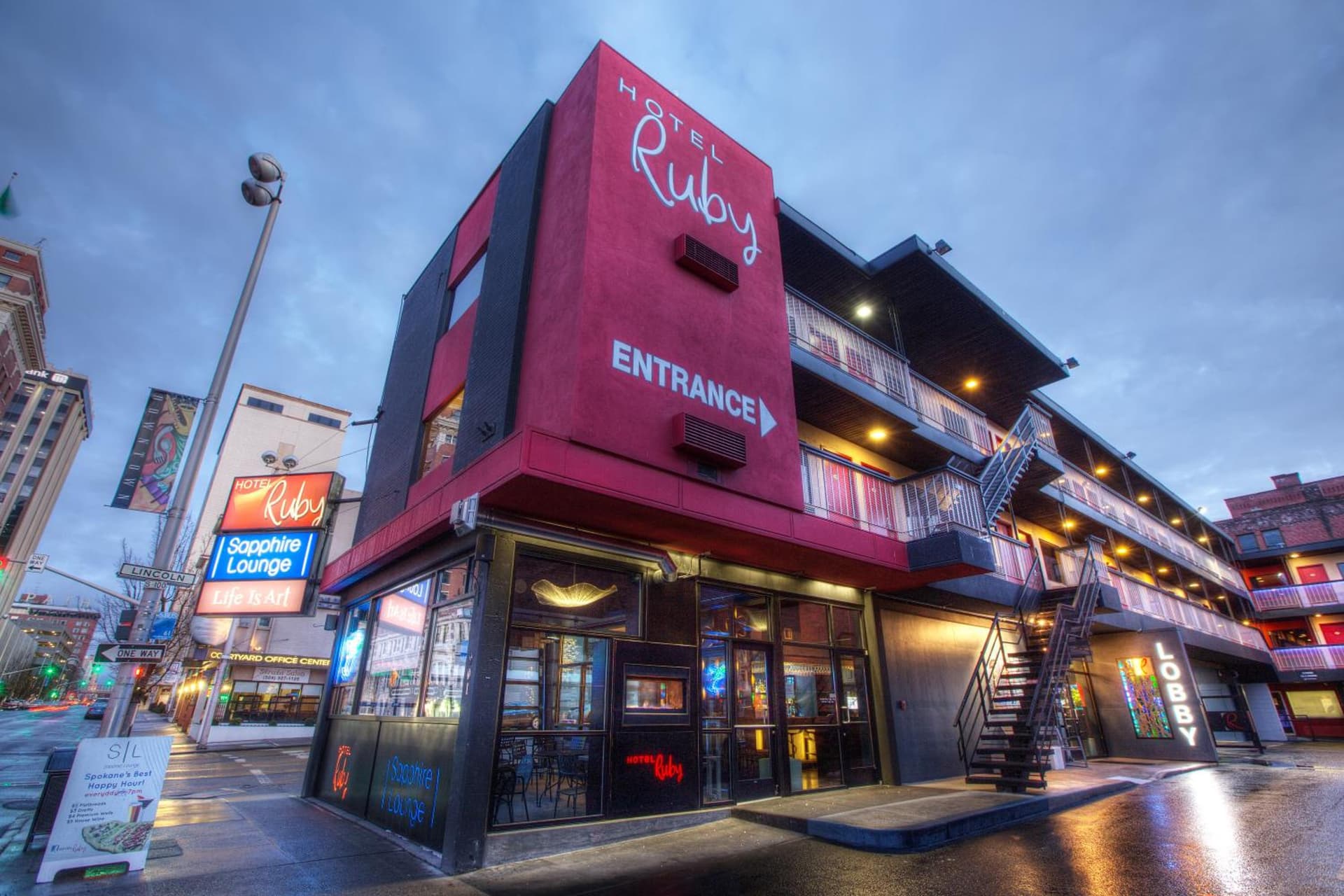Hotel Ruby exterior or lobby in Spokane, WA — main listing photo