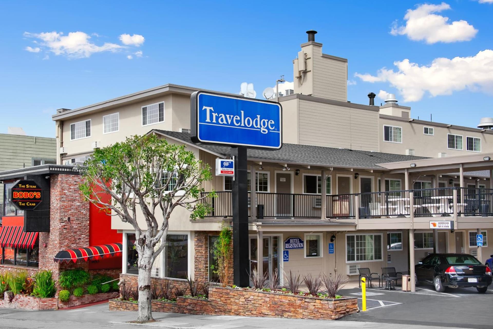 Travelodge by Wyndham San Francisco Bay exterior or lobby in San Francisco, CA — main listing photo