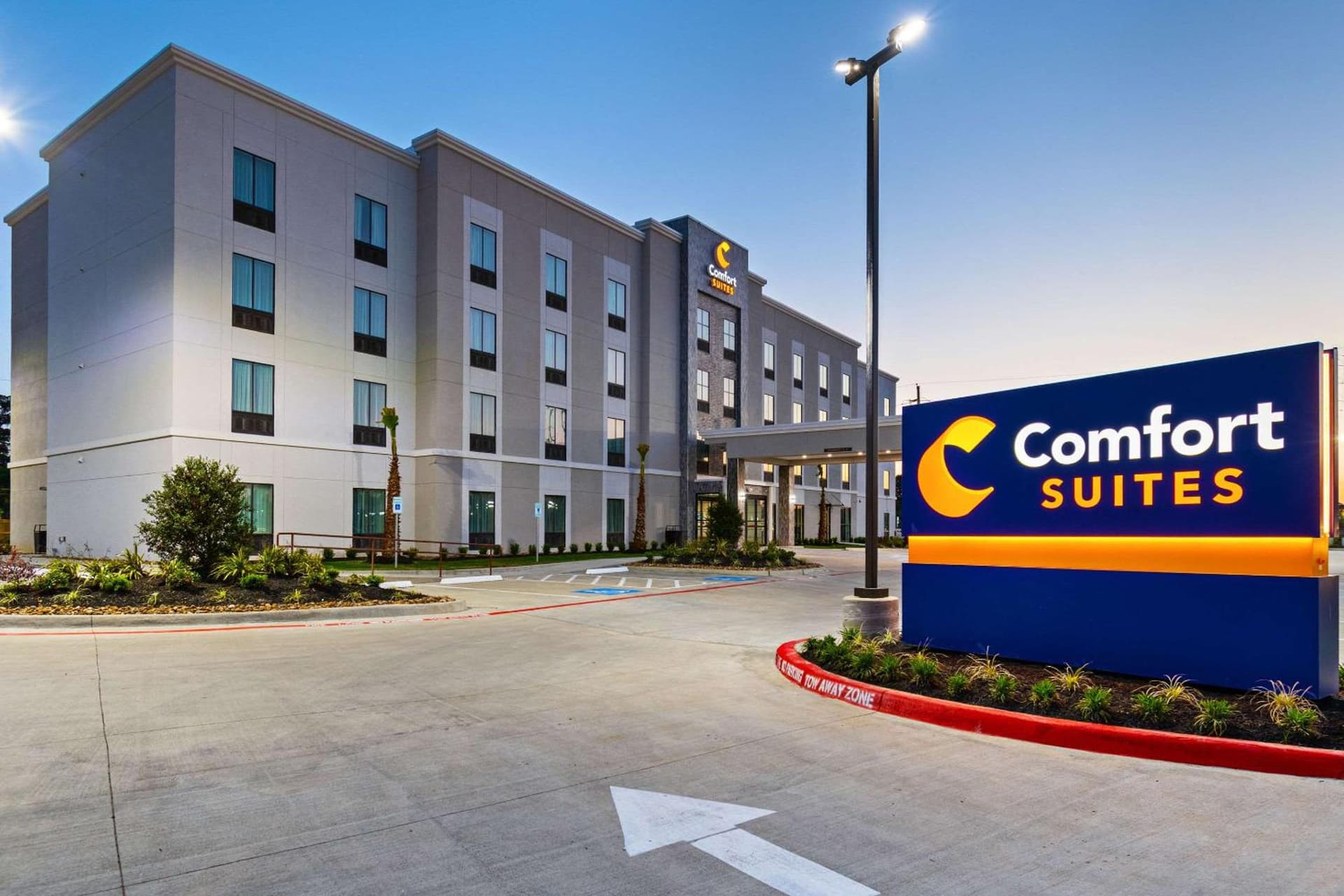 Comfort Suites Humble Houston IAH exterior or lobby in Humble, TX — main listing photo