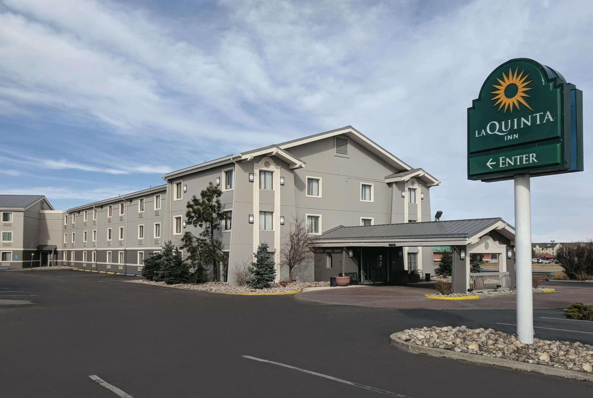 La Quinta Inn by Wyndham Cheyenne featured exterior or lobby in Cheyenne, WY — similar hotel