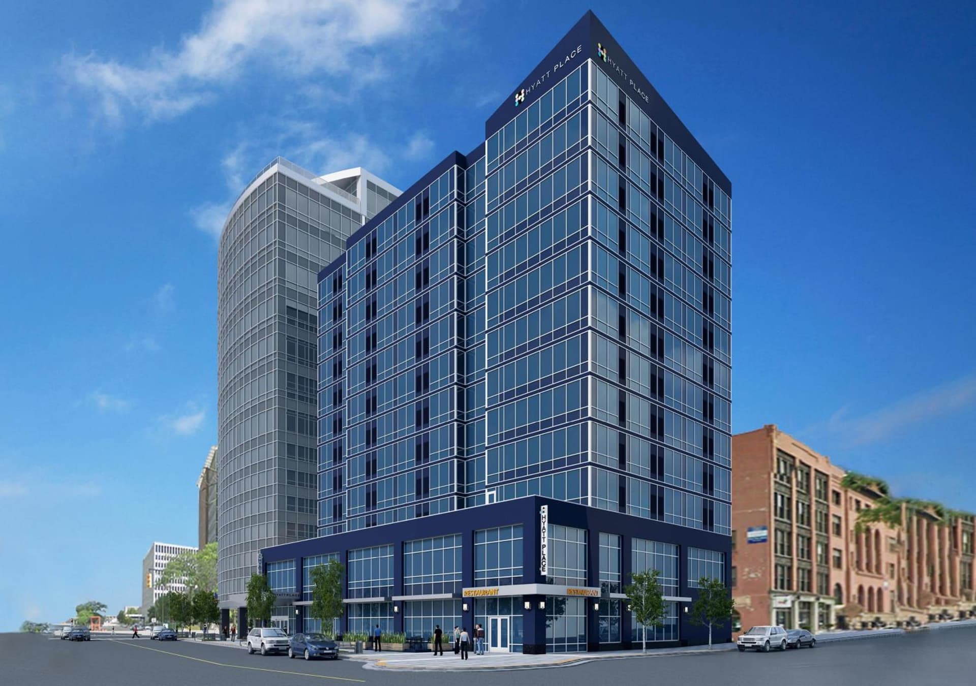 Hyatt Place Grand Rapids Downtown exterior or lobby in Grand Rapids, MI — main listing photo