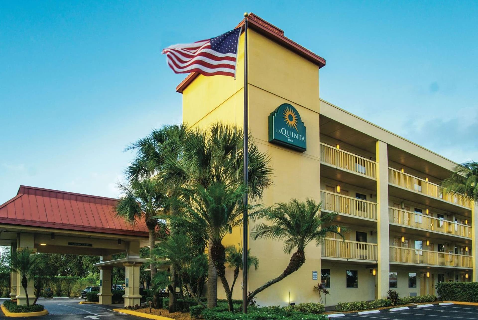 La Quinta Inn by Wyndham West Palm Beach - Florida Turnpike exterior or lobby in West Palm Beach, FL — main listing photo