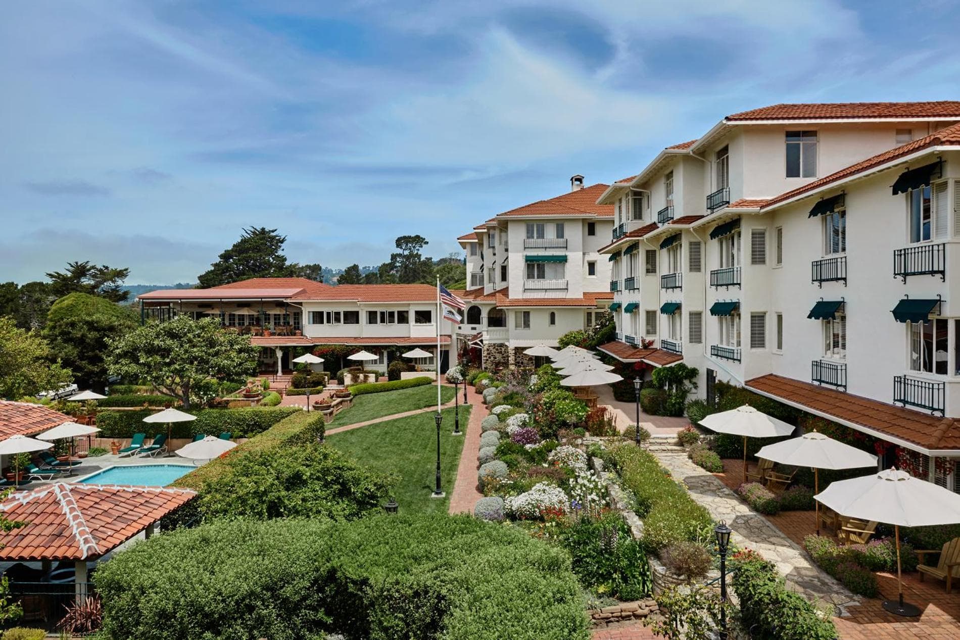 La Playa Hotel featured exterior or lobby in Carmel, CA — similar hotel
