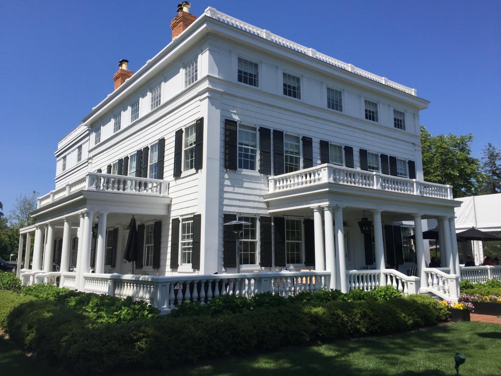 Topping Rose House exterior or lobby in Bridgehampton, NY — main listing photo