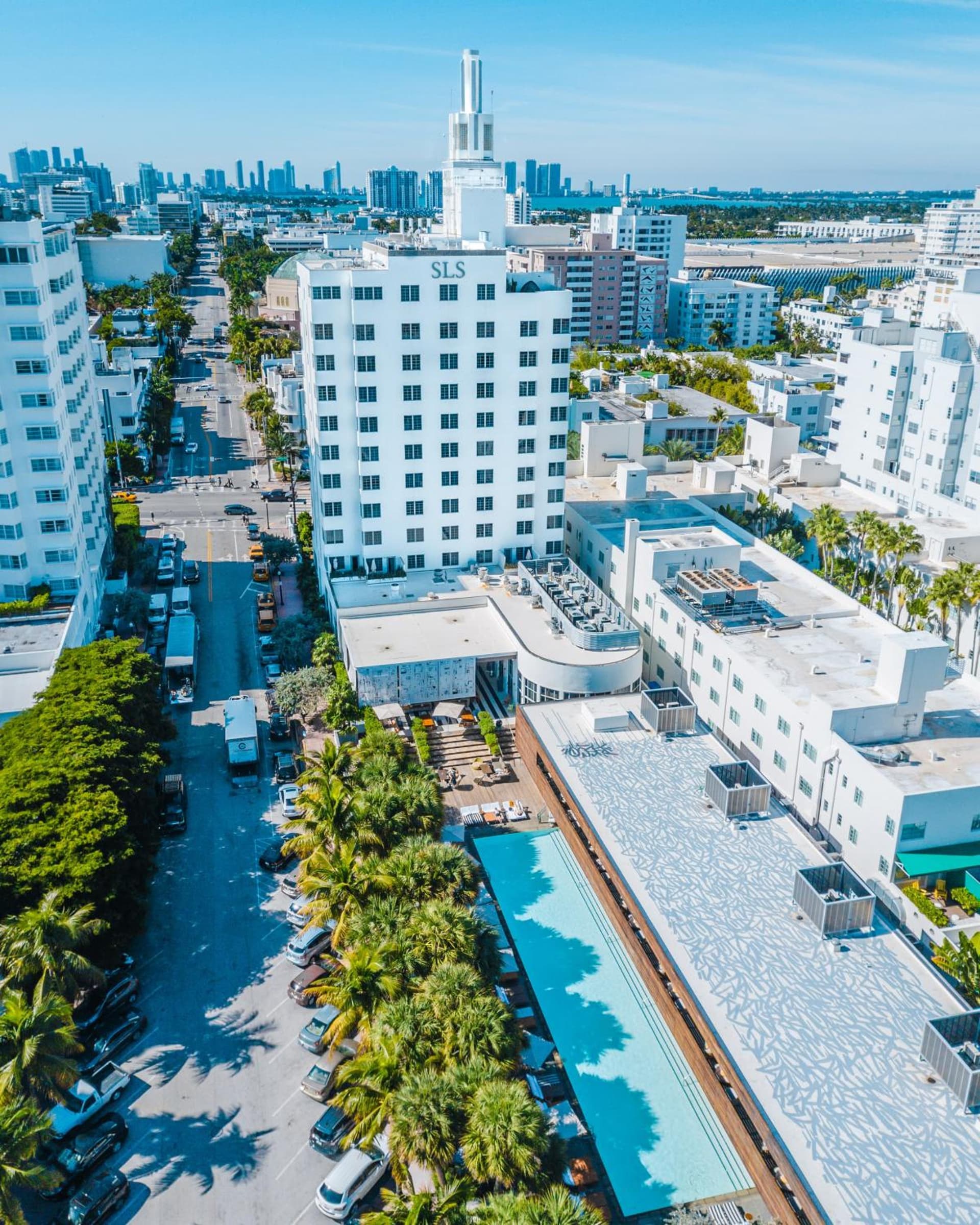 SLS South Beach exterior or lobby in Miami Beach, FL — main listing photo