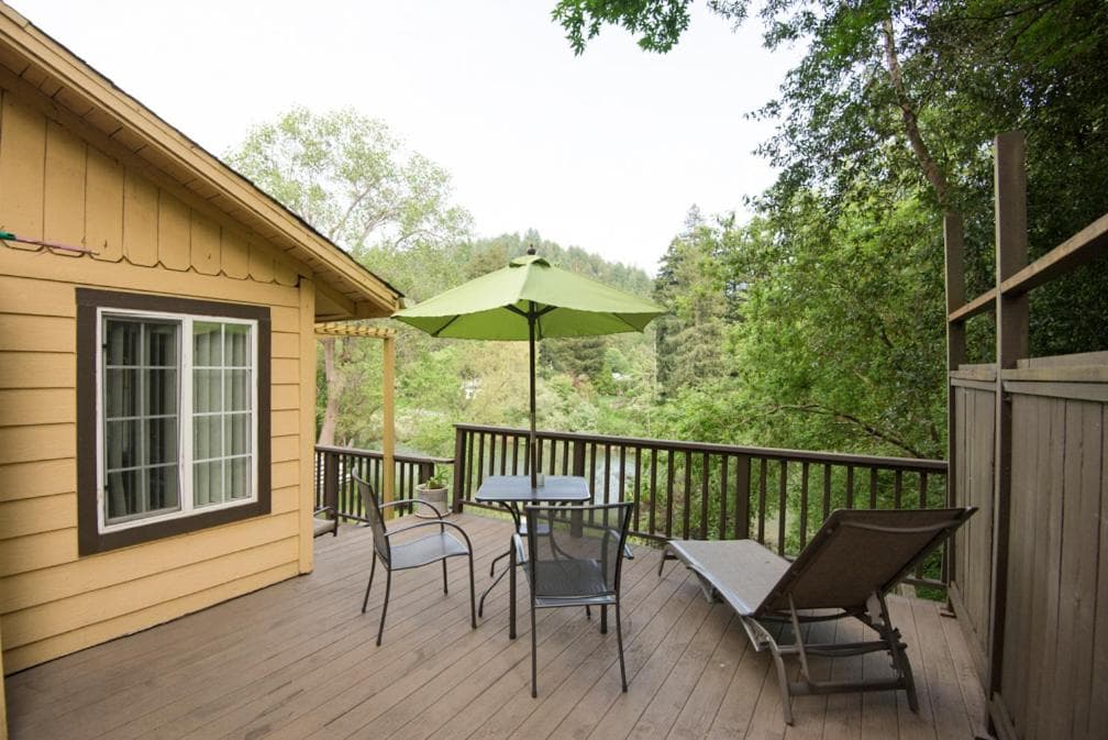 River View Garden Resort property views in Monte Rio, CA — gallery photo 3