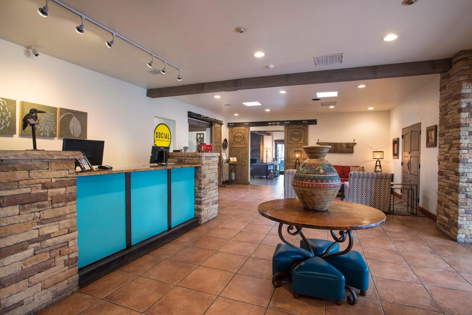 The Sage Hotel interior in Santa Fe, NM — gallery photo 2