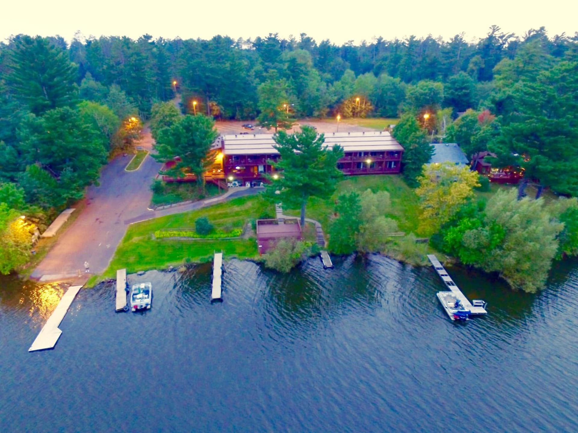 St. Croix Inn featured exterior or lobby in Solon Springs, WI — similar hotel
