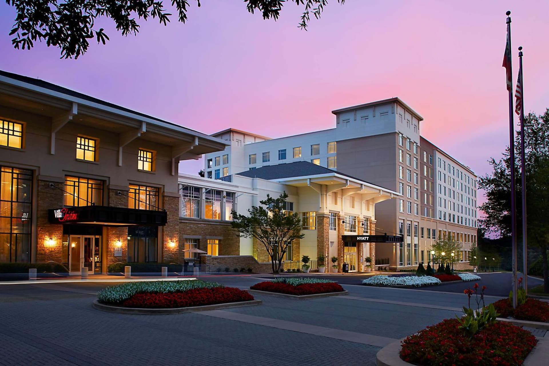 Hyatt Regency Atlanta Perimeter at Villa Christina exterior or lobby in Atlanta, GA — main listing photo