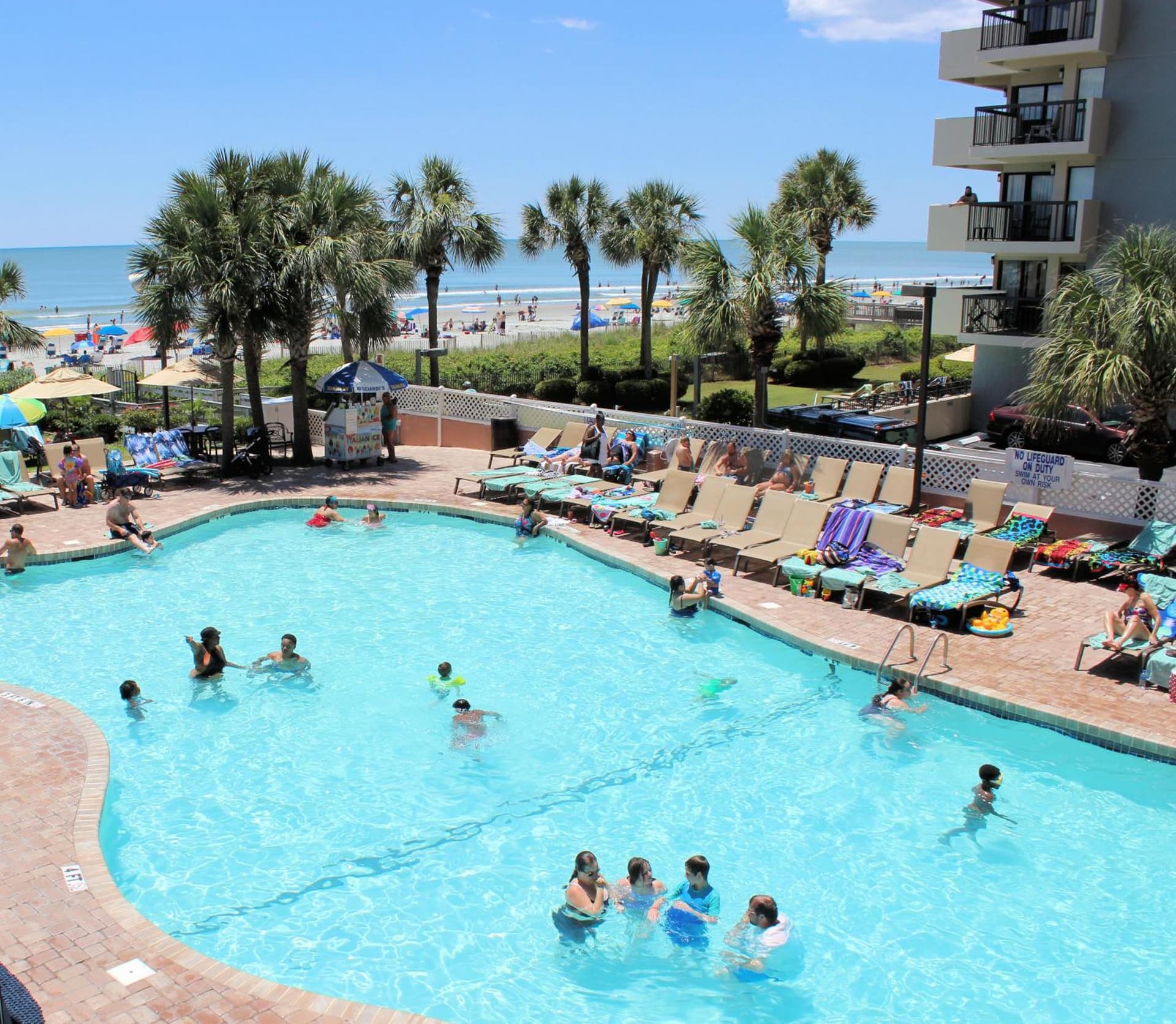 453 Shore Fun Oceanfront Great Location property views in Myrtle Beach, SC — gallery photo 3