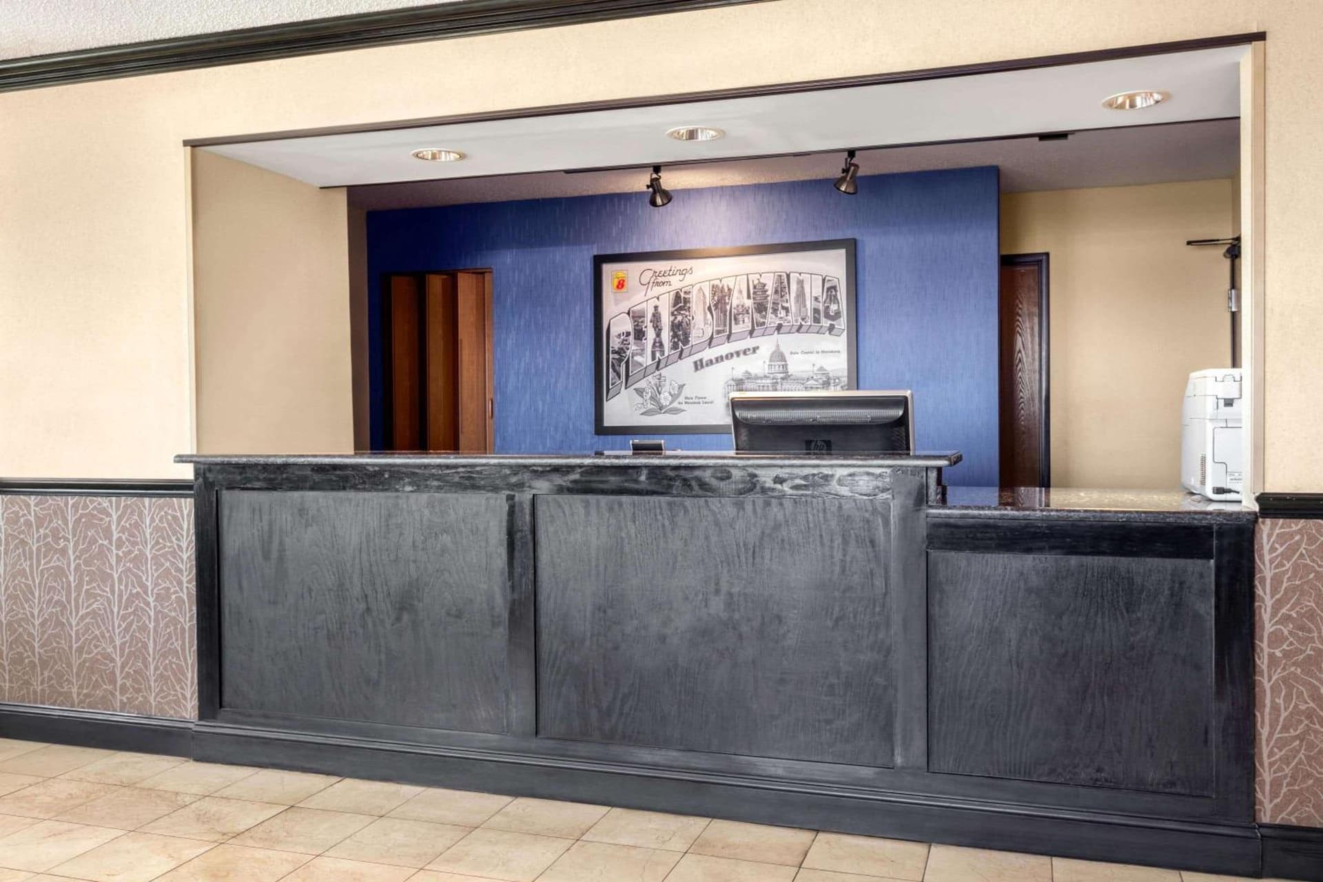 Super 8 by Wyndham Hanover property views in Hanover, PA — gallery photo 3