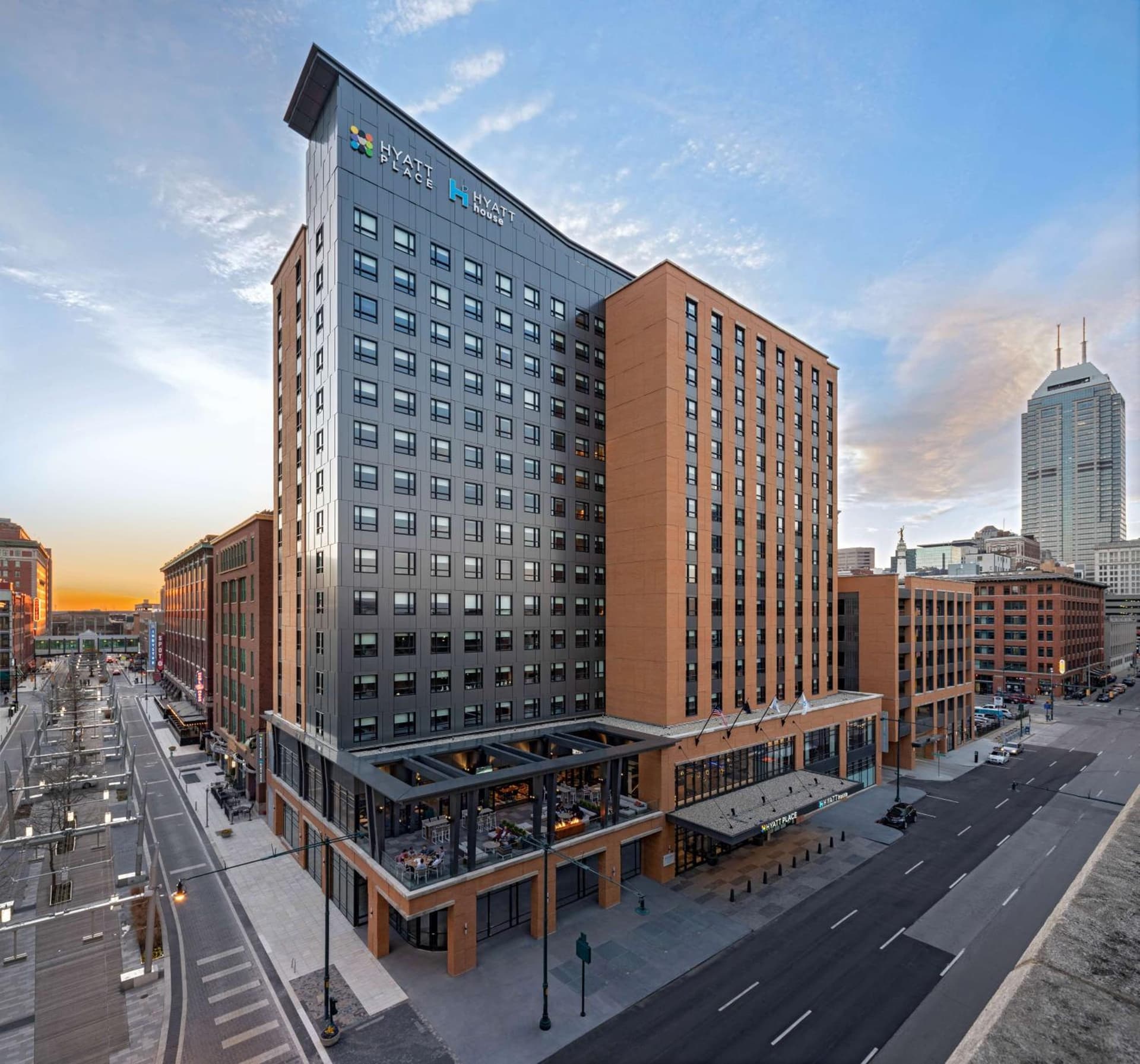 Hyatt House Indianapolis Downtown featured exterior or lobby in Indianapolis, IN — similar hotel