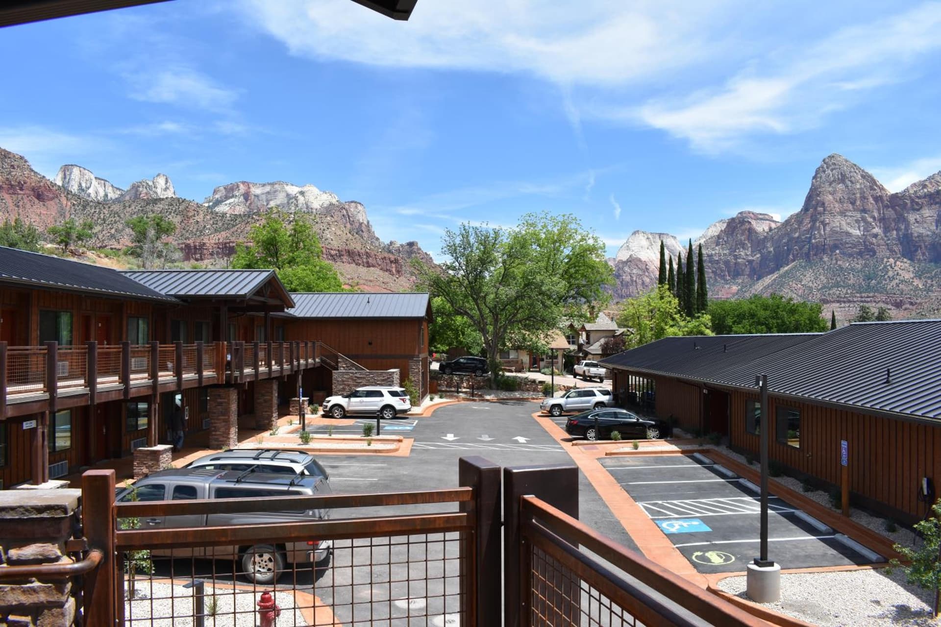 Zion Canyon Lodge property views in Springdale, UT — gallery photo 3