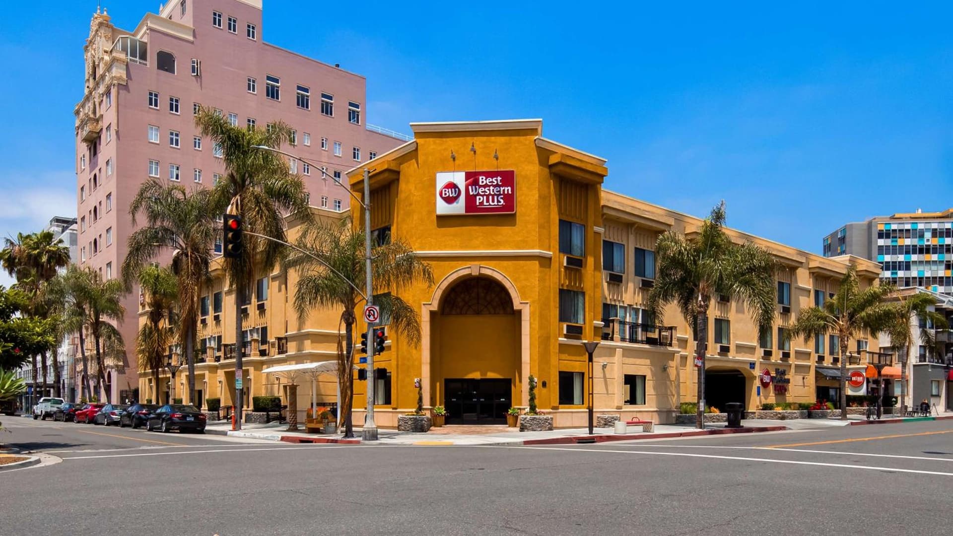 Best Western Plus Hotel at the Convention Center exterior or lobby in Long Beach, CA — main listing photo