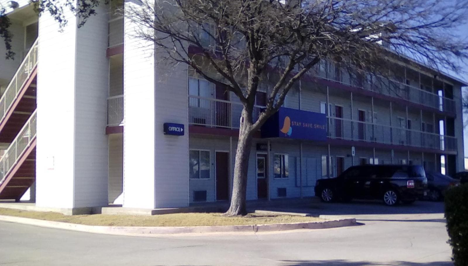 InTown Suites Extended Stay Lewisville TX Valley View Dr featured exterior or lobby in Lewisville, TX — similar hotel