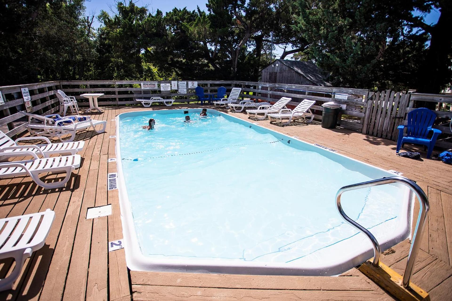 Blackbeard's Lodge property views in Ocracoke, NC — gallery photo 3