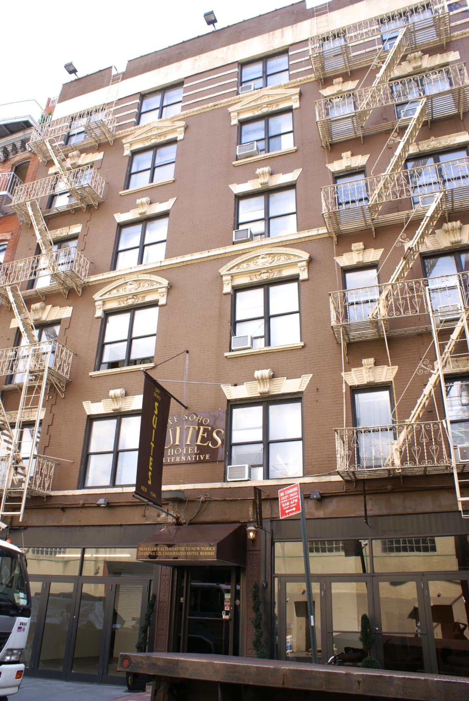 Off SoHo Suites Hotel property views in New York, NY — gallery photo 3