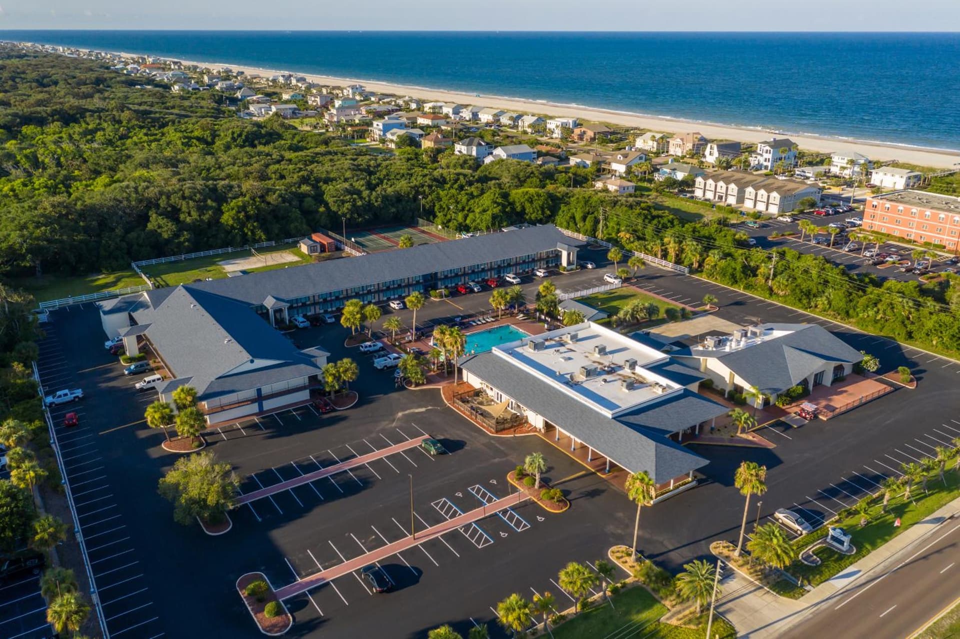 Ocean Coast Hotel at the Beach Amelia Island exterior or lobby in Fernandina Beach, FL — main listing photo