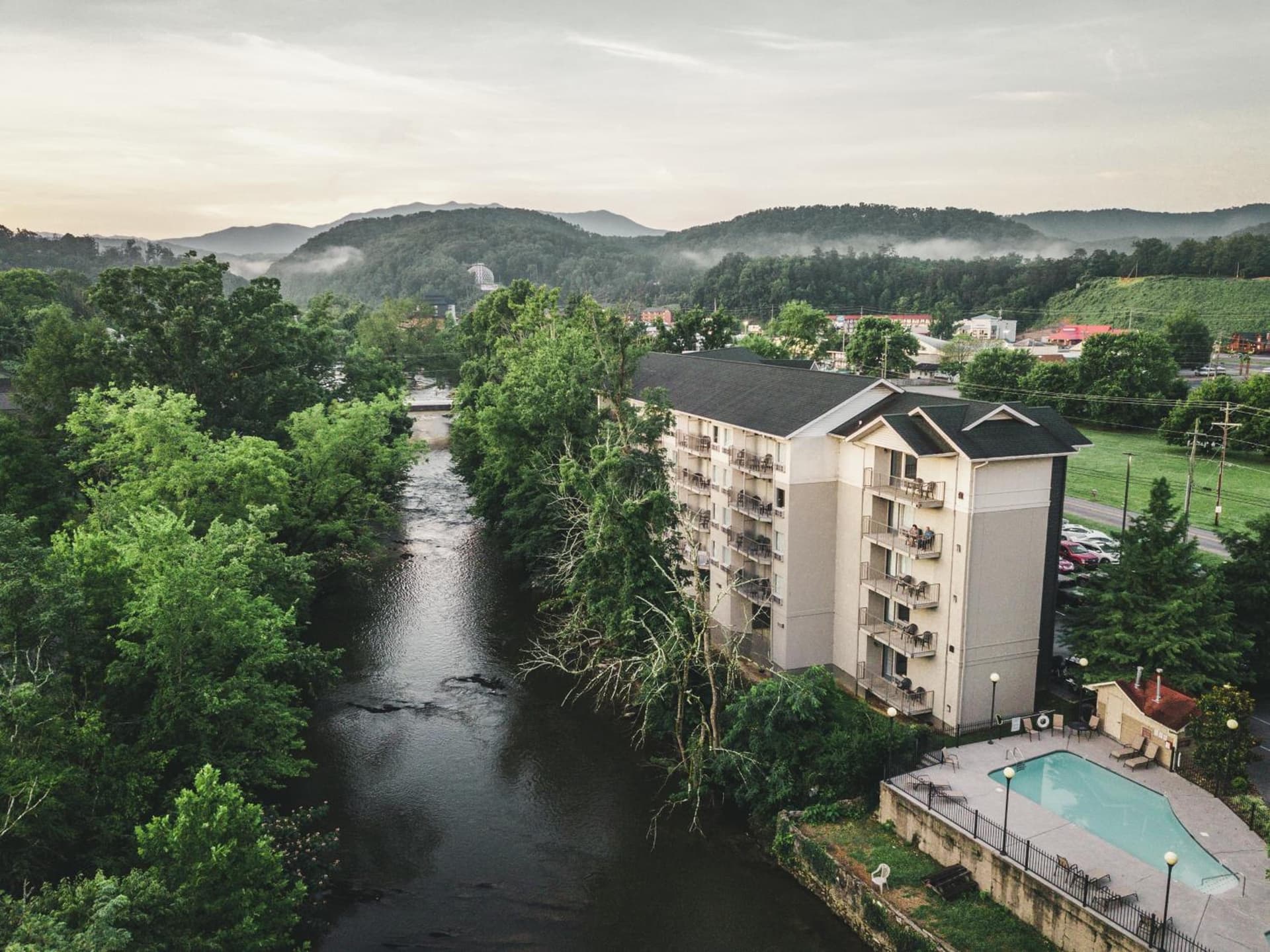 Twin Mountain Inn & Suites featured exterior or lobby in Pigeon Forge, TN — similar hotel