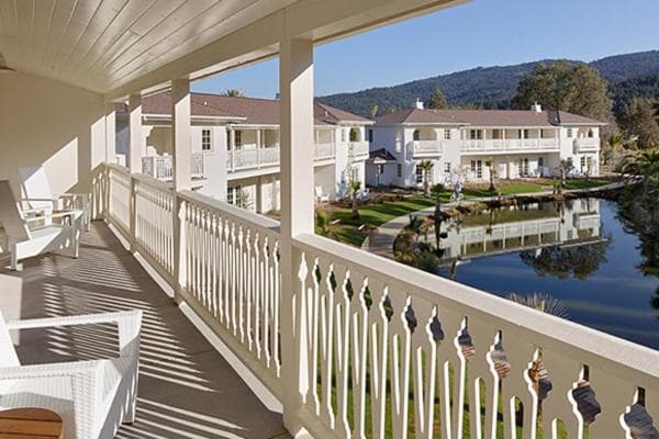 Indian Springs Resort & Spa property views in Calistoga, CA — gallery photo 3