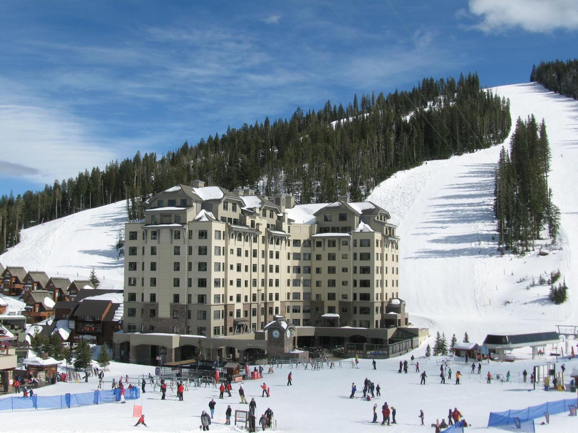 Summit Hotel at Big Sky Resort featured exterior or lobby in Big Sky, MT — similar hotel