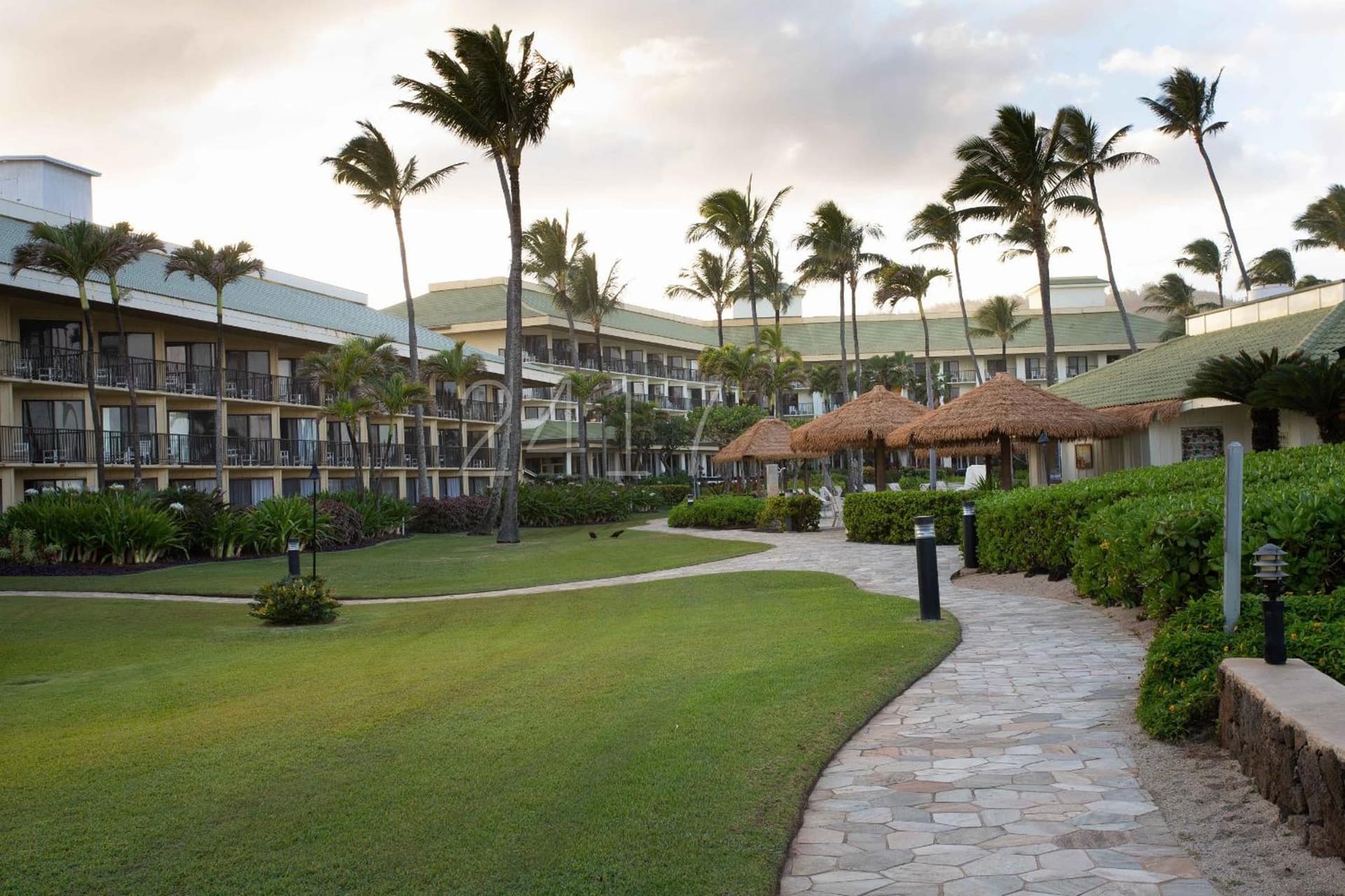 2417 at Oceanfront Resort Lihue Kauai Beach Drive Private Condo featured exterior or lobby in Lihue, HI — similar hotel