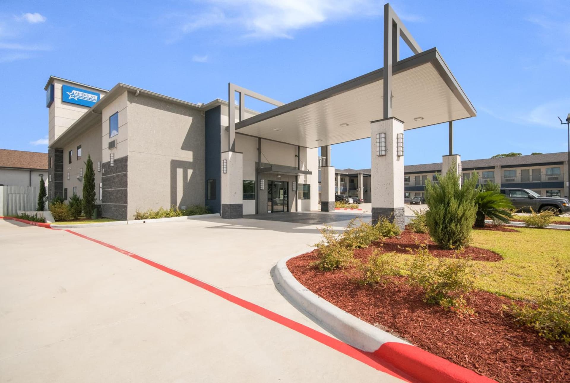 Americas Best Value Inn & Suites Northeast Houston Downtown I-610 featured exterior or lobby in Houston, TX — similar hotel