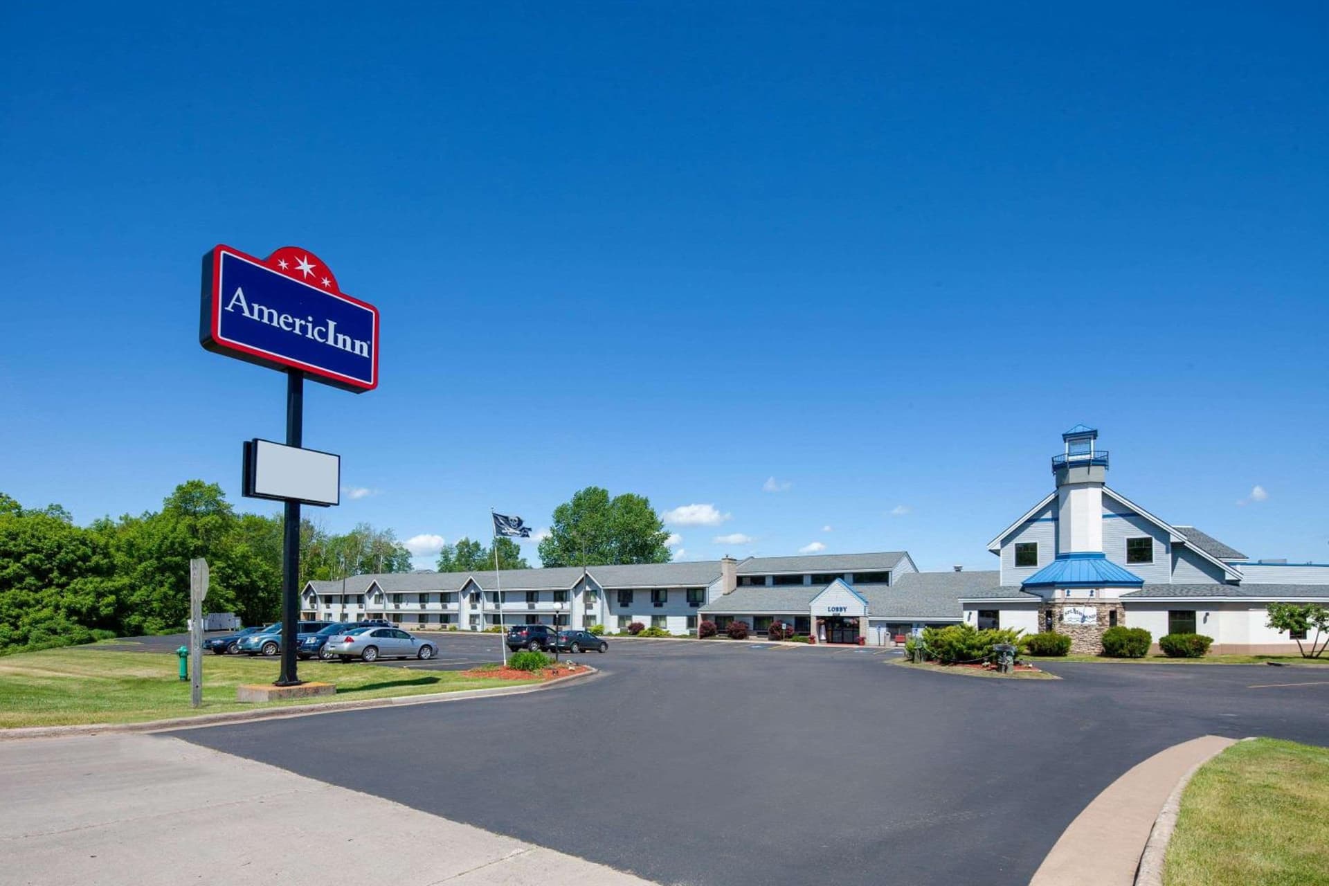 AmericInn by Wyndham Ashland featured exterior or lobby in Ashland, WI — similar hotel