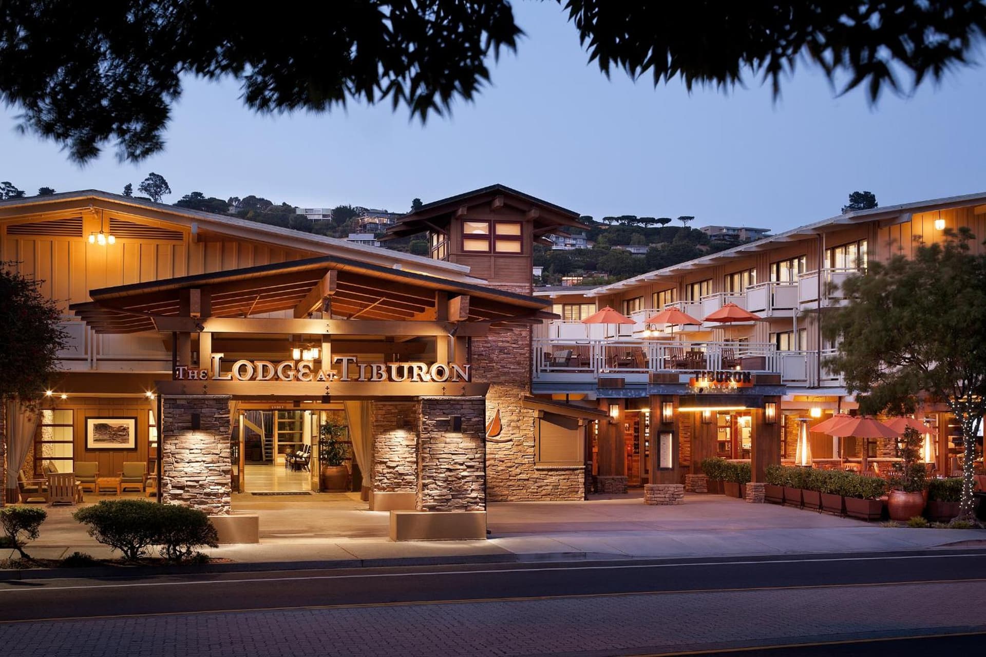 The Lodge at Tiburon featured exterior or lobby in Tiburon, CA — similar hotel