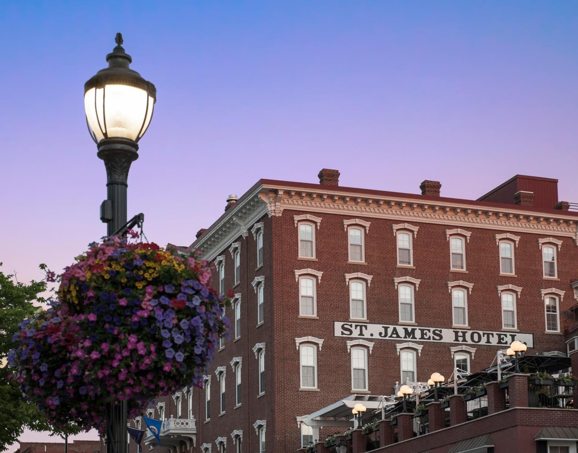 St James Hotel, a Historic Hotel of America exterior or lobby in Red Wing, MN — main listing photo